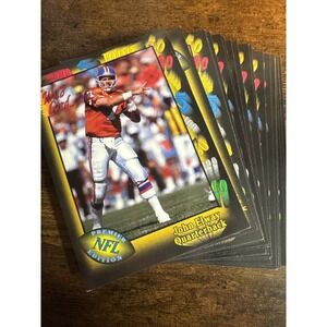 20 Card Dealer Lot – 1991 Wild Card NFL #4 John Elway Denver Broncos – QB Legend